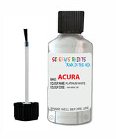 Paint For Acura Rl Platinum White Code Nh883P Touch Up Scratch Stone Chip Repair