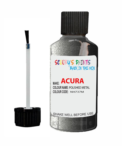 Paint For Acura Tsx Polished Metal Code Nh737M (E) Touch Up Scratch Stone Chip Repair