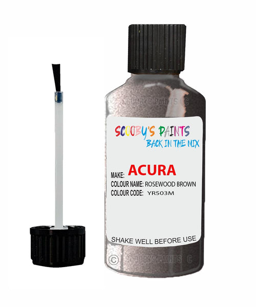 Paint For Acura Integra Rosewood Brown Code Yr503M Touch Up Scratch Stone Chip Repair