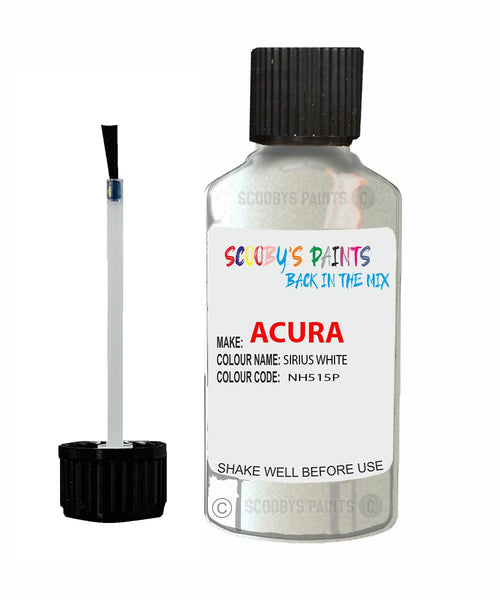 Paint For Acura Legend Sirius White Code Nh515P Touch Up Scratch Stone Chip Repair