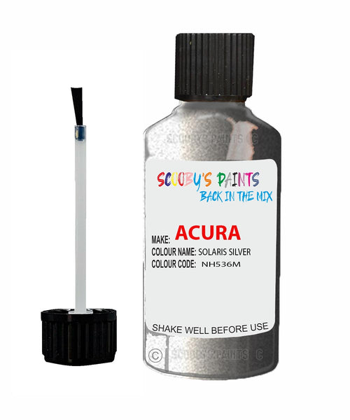 Paint For Acura Vigor Solaris Silver Code Nh536M Touch Up Scratch Stone Chip Repair