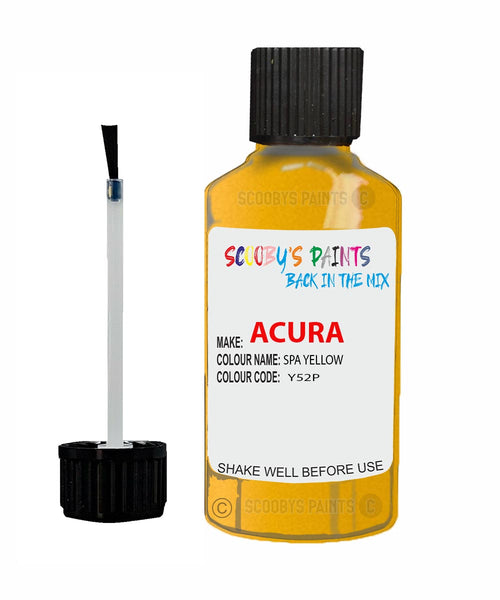 Paint For Acura Nsx Spa Yellow Code Y52P Touch Up Scratch Stone Chip Repair