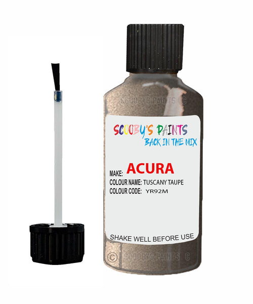 Paint For Acura Legend Tuscany Taupe Code Yr92M Touch Up Scratch Stone Chip Repair