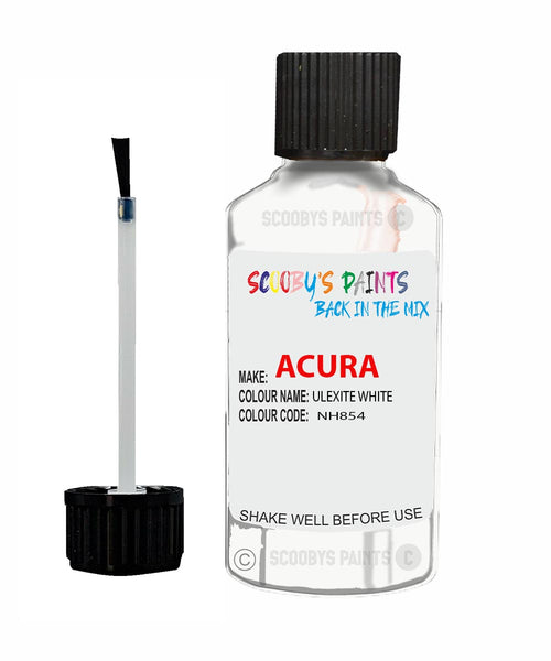 Paint For Acura Nsx Ulexite White Code Nh854 Touch Up Scratch Stone Chip Repair