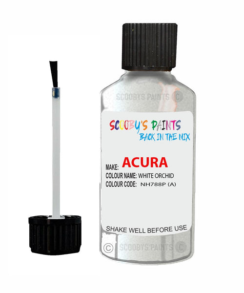 Paint For Acura Rl White Orchid Code Nh788P (A) Touch Up Scratch Stone Chip Repair