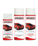 alfa romeo 145 bianco freddo white aerosol spray car paint clear lacquer 230 With Anti Rust primer undercoat protection