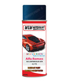 Paint For Alfa Romeo Spider Blu Lightning Blue Aerosol Spray Paint 427B