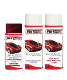 alfa romeo giulia bordeaux rosso monza red aerosol spray car paint clear lacquer 093a With Anti Rust primer undercoat protection