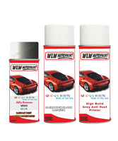 alfa romeo 159 grigio antares stromboli grey aerosol spray car paint clear lacquer 651a With Anti Rust primer undercoat protection