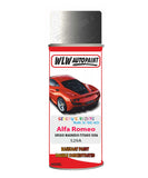 Paint For Alfa Romeo Mito Grigio Magnesio-Titanio Whrte Aerosol Spray Paint 529A