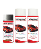 alfa romeo gtv grigio meteora grey aerosol spray car paint clear lacquer 677 With Anti Rust primer undercoat protection