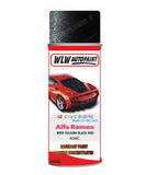 Paint For Alfa Romeo Giulia Nero Vulcano Black Aerosol Spray Paint 408C