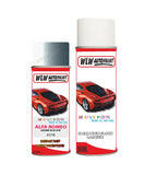 alfa romeo mito azzurro blue aerosol spray car paint clear lacquer 437b