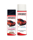 alfa romeo 159 blu suggestivo blue aerosol spray car paint clear lacquer 475a