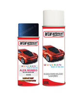 alfa romeo gtv blu vela blue aerosol spray car paint clear lacquer 400b
