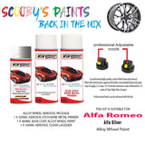 alfa romeo mito alfa silver alloy wheel aerosol spray paint 565 2005 2012