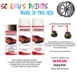bmw x6 sepang silver alloy wheel aerosol spray paint a32 2004 2012