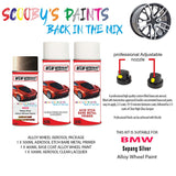 bmw x5 sepang silver alloy wheel aerosol spray paint a32 2004 2012