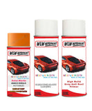 primer undercoat anti rust Aston Martin Vh2 Arancio Borealis Code Ast5077D Aerosol Spray Can Paint