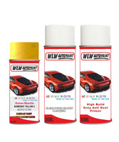 primer undercoat anti rust Aston Martin V8 Sunburst Yellow Code 2024 Aerosol Spray Can Paint
