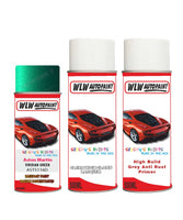 primer undercoat anti rust Aston Martin Vh2 Viridian Green Code Ast5104D Aerosol Spray Can Paint