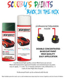 AUDI A4/S4 2000,2001,2002,2003,2004, Car Paint Code sticker location AVOCADO