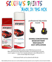 AUDI TT ROADSTER 2006,2007, Car Paint Code sticker location BRILLANT RED