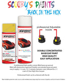 AUDI A4 1995,1996,1997,1998,1999,2000,2001,2002,2003,2004, Car Paint Code sticker location BRILLANT YELLOW