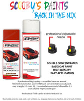 AUDI TT 2015,2016,2017,2018, Car Paint Code sticker location CATALUNYA RED