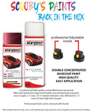 AUDI S8 1990,1991,1992,1993,1994,1995,1996,1997,1998,1999,2000,2001, Car Paint Code sticker location CERISE RED