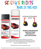 AUDI TT COUPE 2003,2004,2005,2006,2007, Car Paint Code sticker location DOLOMIT GREY