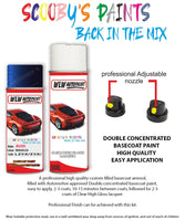 AUDI TT 1998,1999,2000, Car Paint Code sticker location ENZIAN BLUE