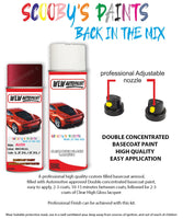 AUDI S8 1998,1999,2000,2001, Car Paint Code sticker location HIBISCUS RED