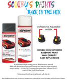 AUDI TT COUPE 1999,2000,2001,2002,2003,2004,2005,2006,2007,2008,2009,2010,2011,2012,2013,2014,2015, Car Paint Code sticker location NIMBUS GREY