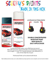 AUDI TT ROADSTER 2006,2007,2008,2009,2010, Car Paint Code sticker location PETROL BLUE