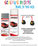 AUDI TT COUPE 1999,2000,2001,2002, Car Paint Code sticker location PFEIL GREY