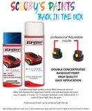 AUDI TT 2008,2009,2010,2011,2012,2013,2014,2015,2016,2017,2018, Car Paint Code sticker location SEPANG BLUE