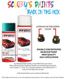 AUDI A4/S4 2000,2001,2002,2003, Car Paint Code sticker location TURMALIN