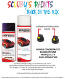 AUDI TT 2003,2004,2005,2006,2007,2008, Car Paint Code sticker location VENEZIAVIOLETT