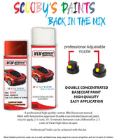 AUDI TT ROADSTER 2010,2011,2012,2013,2014,2015,2016, Car Paint Code sticker location VULKAN RED
