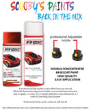 AUDI TT ROADSTER 2010,2011,2012,2013,2014,2015,2016, Car Paint Code sticker location VULKAN RED