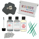 audi tt pfeil grey complete scratch repair stone chip fix quick drying dIY home kit