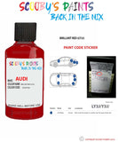 Paint For Audi A3 Brillant Red Code Ly3J Touch Up Paint Scratch Stone Chip Kit