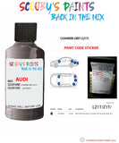 Paint For Audi A4 S4 Cashmere Grey Code Lz1T Touch Up Paint Scratch Stone Chip