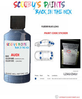 Paint For Audi A3 Flieder Blue Code Lz4U Touch Up Paint Scratch Stone Chip Kit
