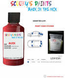 Paint For Audi A4 Allroad Granat Red Code Lz3F Touch Up Paint Scratch Stone Chip