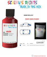 Paint For Audi A5 Granat Red Code Lz3F Touch Up Paint Scratch Stone Chip Repair