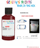 Paint For Audi A3 Malven Red Code Ly3E Touch Up Paint Scratch Stone Chip Repair