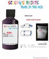 Paint For Audi A3 Merlin Code Lz3W Touch Up Paint Scratch Stone Chip