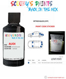 Paint For Audi A5 Sportback Mythos Black Code Ly9T Touch Up Paint
